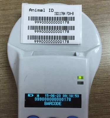 Waterproof RFID Handheld Reader Dengan 128x32 OLED Screen USB ForPlastic Solusi Jarak Panjang Untuk Hewan Peliharaan Dan Peternakan & Ranch Gunakan 125khz