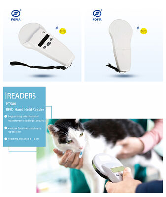 Waterproof RFID Handheld Reader Dengan 128x32 OLED Screen USB ForPlastic Solusi Jarak Panjang Untuk Hewan Peliharaan Dan Peternakan & Ranch Gunakan 125khz