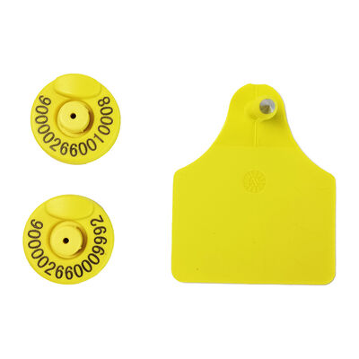 FULL ICAR RFID Ear Tag Waterproof Peternakan ID Tag Untuk Peternakan Animal Pelacakan