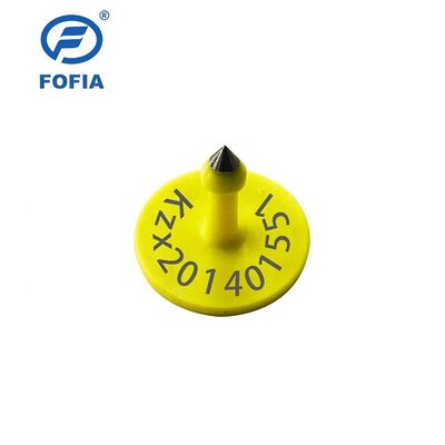 UHF GPS Tag Telinga Elektronik Untuk Sapi / Domba / Manajemen Pakan Babi
