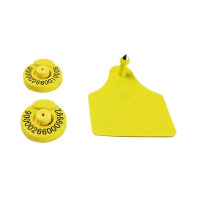 Fofia Universal Peternakan Ear Tags-ISO/ICAR Sertifikasi TPU RFID Tags 17cm Jarak Bacaan untuk Sapi Kambing Pertanian Manajemen
