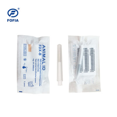 ICAR Sertifikasi Fofia 2026 New Hot Selling RFID 134.2kHz Anjing Hewan ID Microchip Split Type Plastik ZS008 Waterproof untuk hewan peliharaan