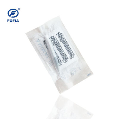 ICAR Sertifikasi Fofia 2026 New Hot Selling RFID 134.2kHz Anjing Hewan ID Microchip Split Type Plastik ZS008 Waterproof untuk hewan peliharaan