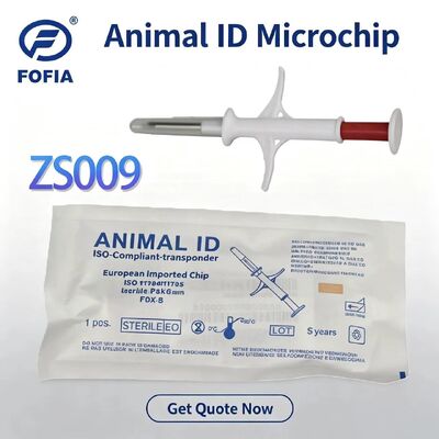 2026Hot Selling Edition Pet Baru RFID 134.2kHz Integrated Circuit Fofia Hewan Implantable Microchip Putih PP Bahan Waterproof