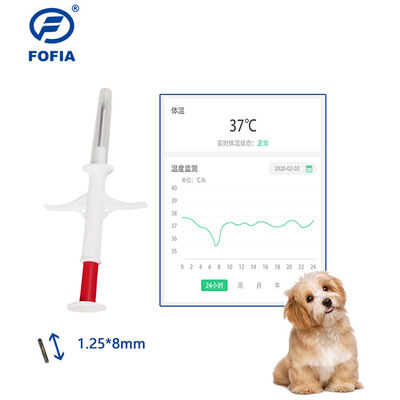 2026Hot Selling Edition Pet Baru RFID 134.2kHz Integrated Circuit Fofia Hewan Implantable Microchip Putih PP Bahan Waterproof