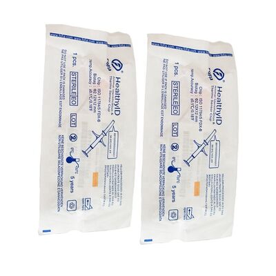 ICAR Sertifikasi Fofia Baru Sensor Suhu Microchip Merah RFID Bioglass Putih HT001 Animal ID Waterproof Anjing Kucing Hewan Peliharaan 1.5