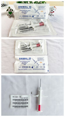 FOFIA New RFID 134.2kHz Microchip Hewan FDX/EM4305 IP67 Waterproof Sapi/Babi/Domba Pet Injection PP
