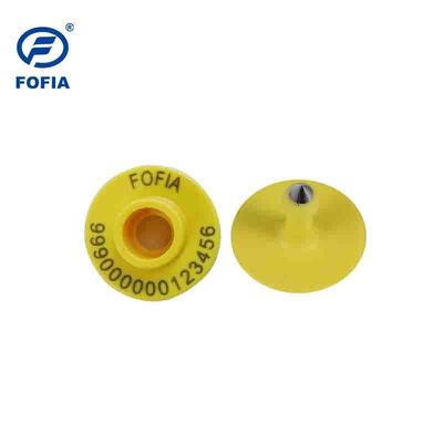 Fofia ET957+T967 Kambing Domba Sapi Sapi Sapi Kombinasi Pelacakan Pertanian Elektronik Ear Tag Baru Kualitas Tinggi RFID TPU Laser Coding 3