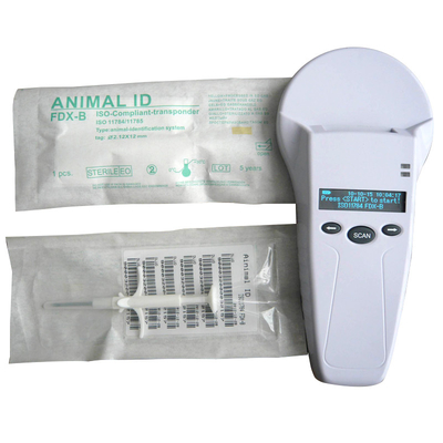 Pelacakan Hewan Kecil Microchip FDX -B 1.25mm Glasstag Untuk Burung Dan Ikan