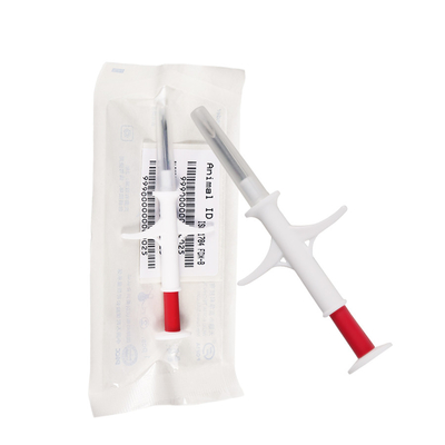 ISO11784/5 EO Gas Sterilized Microchip dengan Nomor 15 digit sebagai Nomor ID Hewan