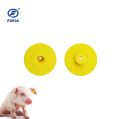 Keripik Impor Uhf Electronic Ear Tags Untuk Manajemen Hewan