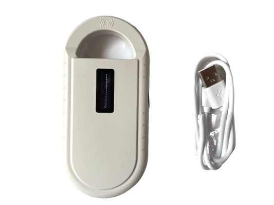 Mini Portable RFID Microchip Scanner 134.2 Khz Animal Reader Untuk Hewan Peliharaan