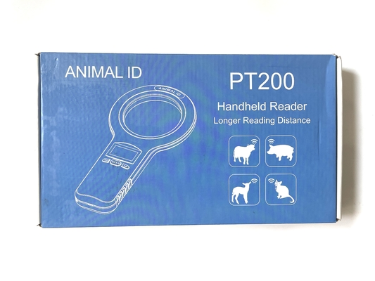 Portable 134.2 Khz RFID Microchip Scanner FDX-B Pembaca Tag Telinga Hewan Genggam
