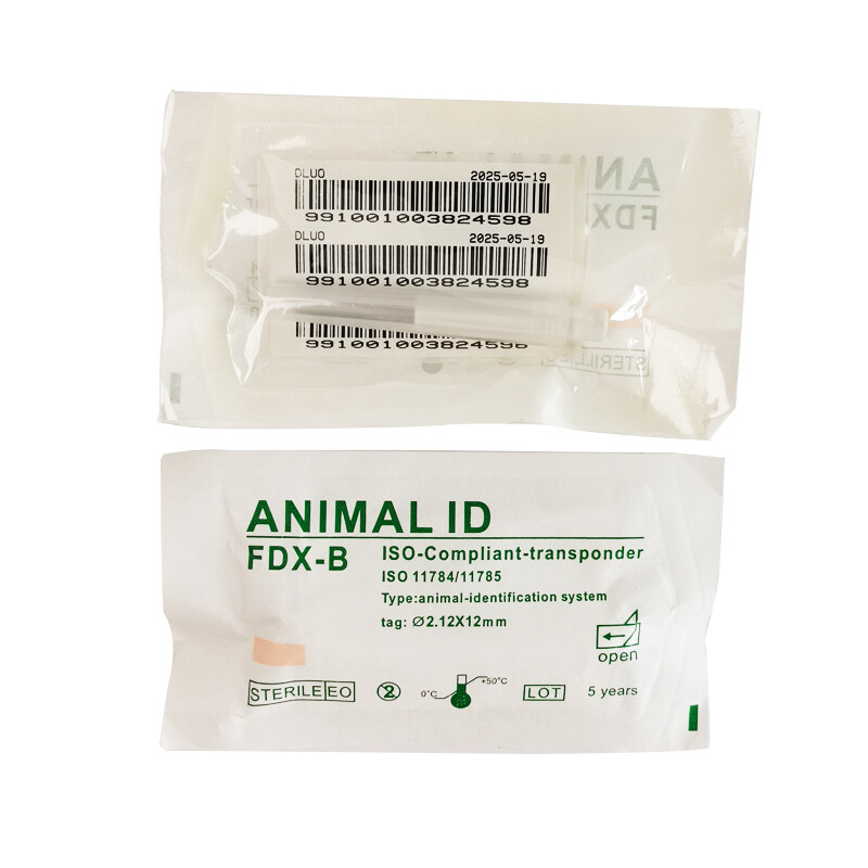 ISO Transponder Microchip dengan Keamanan Data Unik untuk Identifikasi Hewan Ditemukan Pet Microchip