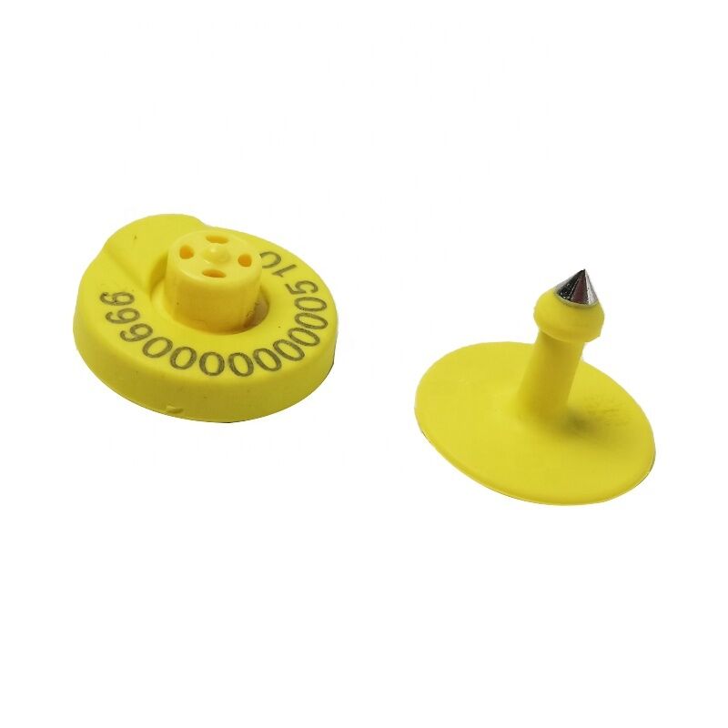 Pengelolaan ternak RFID Ear Tag Anti Collision Standar IEC 68-2-27 Hewan