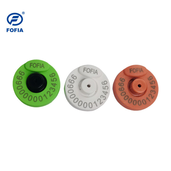 FOFIA RFID Tag Telinga Elektronik Dengan Sertifikat ICAR Lengkap Untuk Pelacakan Sapi Dan Domba