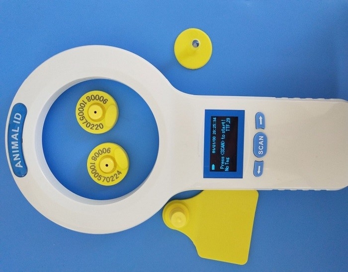 ISO11784/85 Kompatibel RFID Microchip Scanner Untuk Identifikasi Hewan Microchip Scanner Untuk Anjing