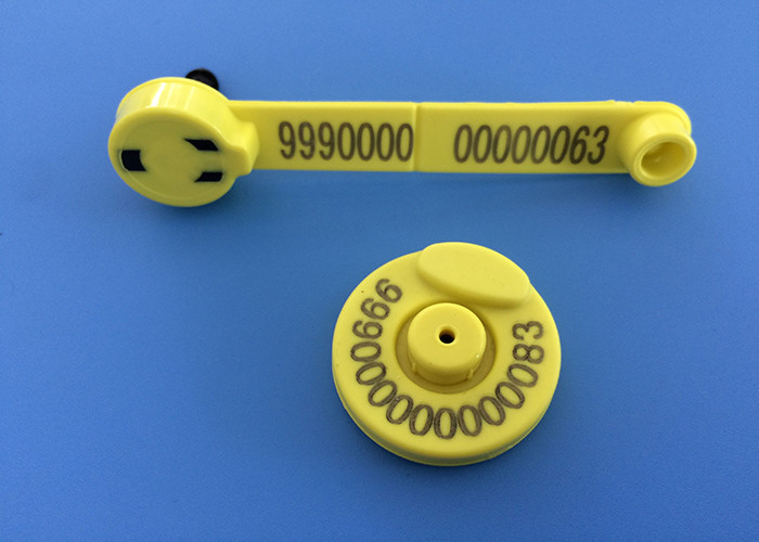 134.2khz Domba Ear Tags Untuk Pelacakan Identifikasi Elektronik, Material TPU