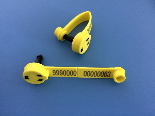 Tag Telinga Domba Hewan Rfid Plastik ISO 11784 134,2 Khz