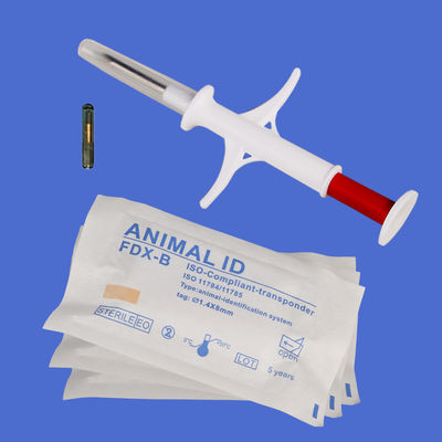 Implan Microchip ID Hewan Bersertifikasi ICAR 1.4×8mm - Transponder Pelacak Hewan Peliharaan yang Dapat Disuntikkan, Tag RFID yang Terenkapsulasi Kaca Bio-Kompatibel untuk Identifikasi Hewan Peliharaan Seumur Hidup dan Penggunaan Veteriner